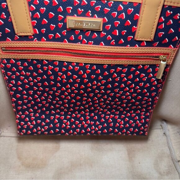 Tory Burch Kerrington Hearts Amore Tote - Picture 9 of 14
